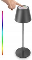 Lampa metalowa stołowa dotykowa ściemniana LED 31cm