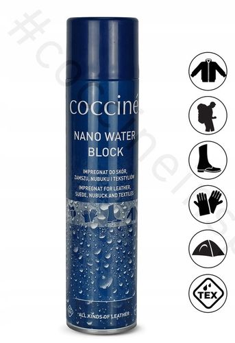 SUPERMOCNY IMPREGNAT DO SKÓR ZAMSZU NUBUKU COCCINE na Arena.pl