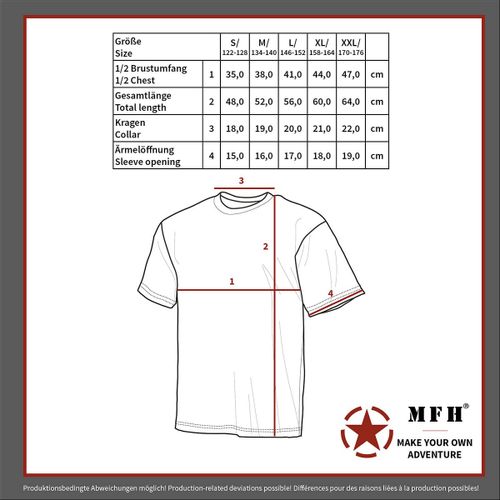 KOSZULKA DZIECIĘCA WOSJKOWA 170 g/m² -ROSYJSKA W PASKI 158-164 na Arena.pl
