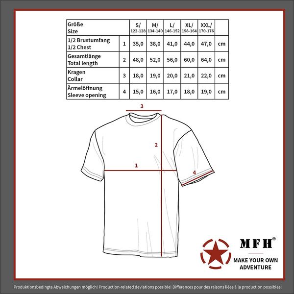 KOSZULKA DZIECIĘCA WOSJKOWA 170 g/m² -ROSYJSKA W PASKI 158-164 zdjęcie 2