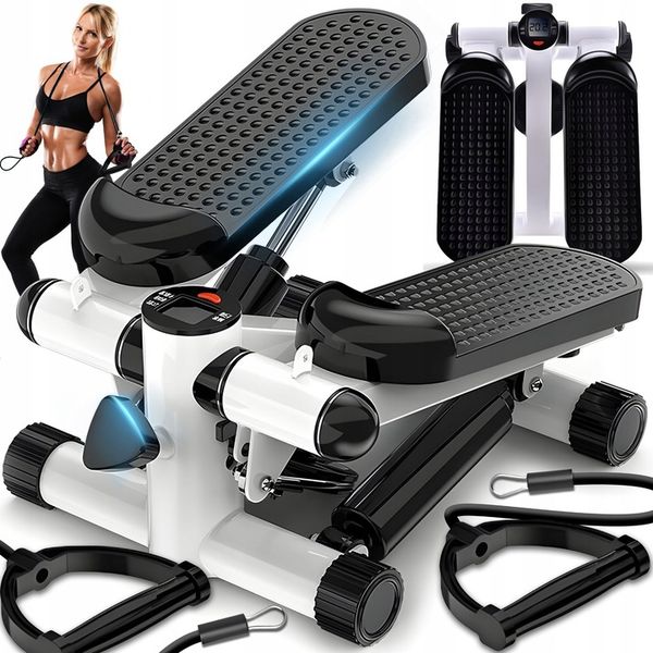 STEPPER STEPER PROSTY Z LINKAMI DO ĆWICZEŃ LICZNIK LCD REGULACJA zdjęcie 1