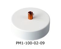 Podsufitka Biała 1 otwór 100mm + miedź