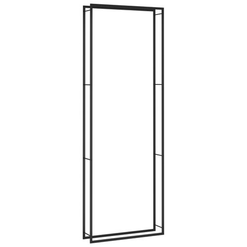 Stojak na drewno, matowy czarny, 110x28x312 cm, stalowy na Arena.pl