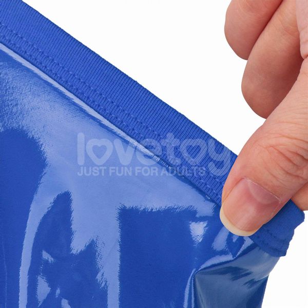 Chic Strap-On Shorts (28 - 31 Inch Waist) Blue zdjęcie 12