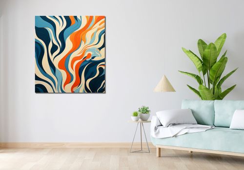 Obraz 90x100cm Oceaniczne Fale na Arena.pl