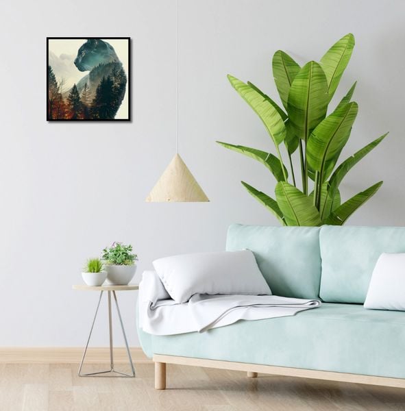 Plakat 40x40cm Koci Duch Lasu zdjęcie 4