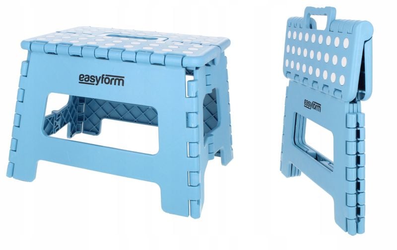 Taboret Easyform niebieski 22,5 cm zdjęcie 1