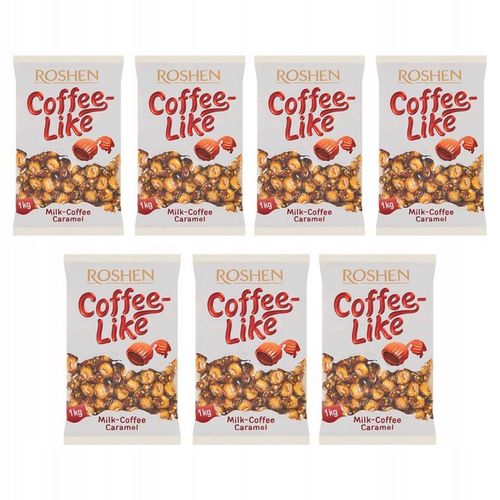 Roshen CoffeeLike Karmelki nadziewane 1 kg  x 7 sztuk na Arena.pl