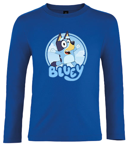 Bluzka Dł.Rękaw Bluey zdjęcie 1