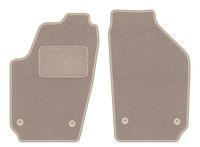 Dywaniki welurowe przednie Seat Ibiza III 6L 2002-2008 beżowe