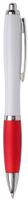 Długopis SWAY, biały, czerwony