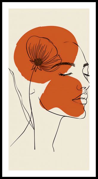 Plakat 50x100cm Ciepło Kwiatu zdjęcie 3