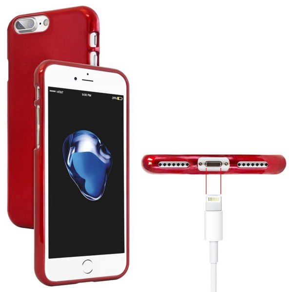 Etui Case Plecki Mercury do Apple IPHONE X / XS czerwone zdjęcie 4