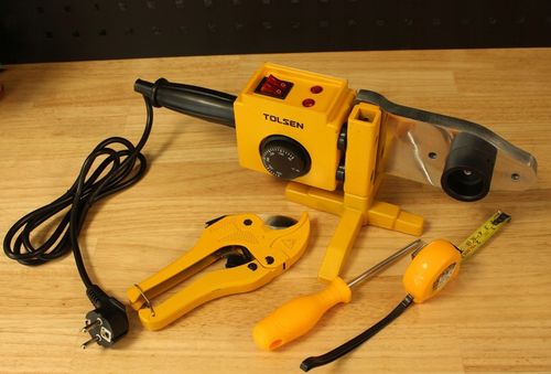 Zgrzewarka do rur 20-25-32-40-50-63mm / 700W-1500W / ZESTAW WALIZKOWY na Arena.pl