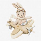 ”Mały Pilot” Samolot 30X30Cm  Kho2387