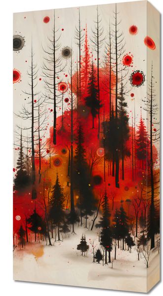 Obraz 30x60cm Światło w Mroku zdjęcie 1