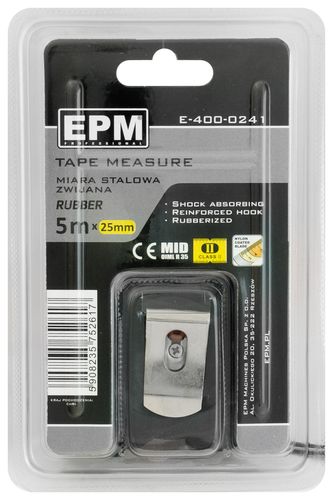 miara zwijana rubber 5m*25mm - e-400-0241 na Arena.pl