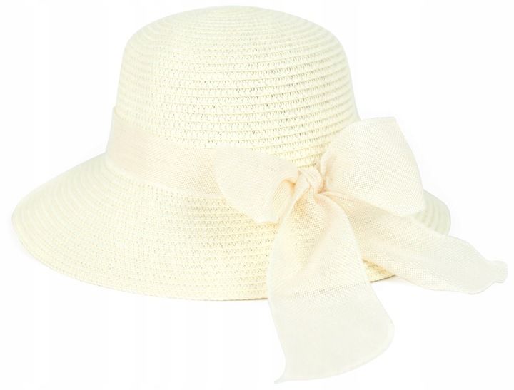 Elegancki minimalistyczny kapelusz letni Pauline cz22124-1 zdjęcie 1