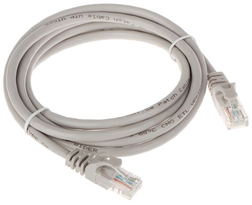 PATCHCORD RJ45/1.8-GREY 1.8 M na Arena.pl
