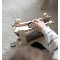 DUZA DREWNIANA ZJEŻDŻALNIA DLA AUT