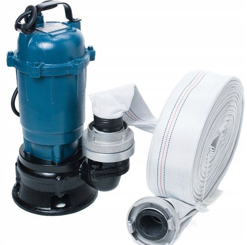 POMPA DO WODY SZAMBA Z ROZDRABNIACZEM + WĄŻ 20M + KOŃCÓWKI na Arena.pl