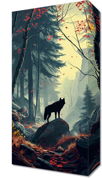 Obraz 20x40cm Leśne Echa zdjęcie 1