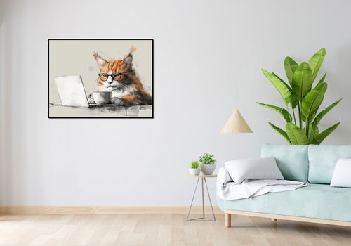 Plakat 100x75cm Nie przed Kawusią na Arena.pl