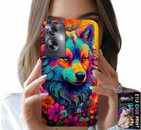 ETUI DO OPPO A79 5G - KOLOROWE WZORY, WILK WATAHA SWORA CASE