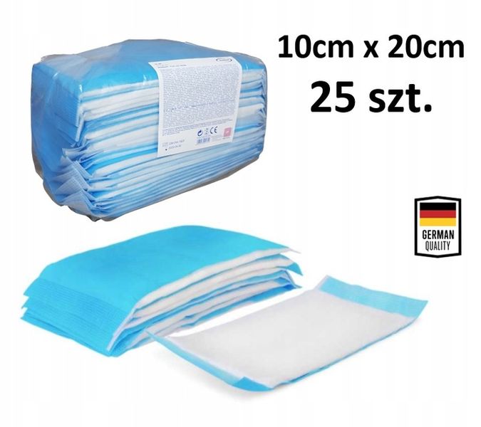 KOMPRESY OPATRUNKI WYSOKOCHŁONNE NIEJAŁOWE 10 X 20 zdjęcie 9