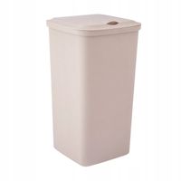 Kosz na śmieci pojemnik na odpady z uchylną pokrywą Altom Design taupe 24 l