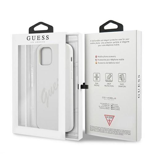 guess guhcp12slsvscr iphone 12 mini5,4 kremowy/cream hardcase script na Arena.pl