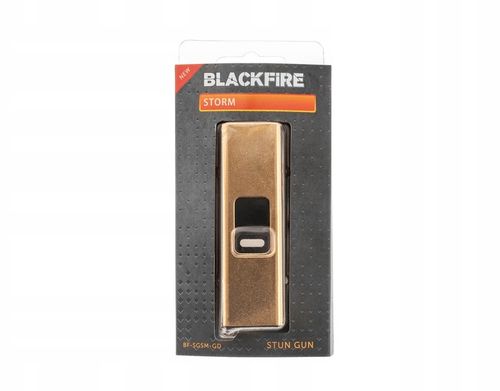 Paralizator kieszonkowy do obrony latarka Blackfire Storm Gold brelok na Arena.pl