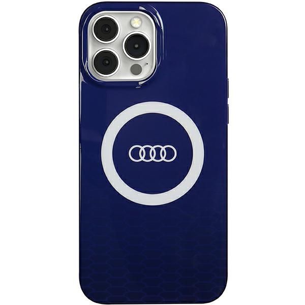 Etui Audi do iPhone 13 Pro Max, Niebieski, MagSafe zdjęcie 1