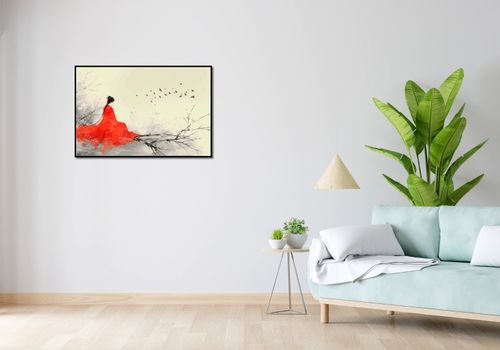 Plakat 91,5x61cm Diva Na Gałęzi na Arena.pl
