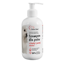 OVER ZOO Szampon Dla Psów Do Sierści Białej I Jasnej 250ml