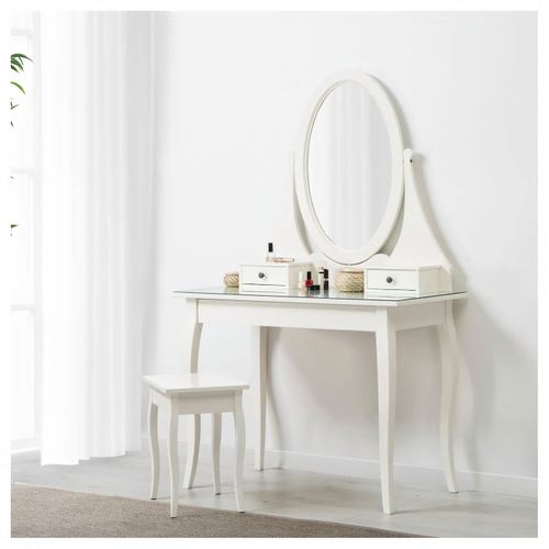 IKEA TINIUS Stołek taboret biały na Arena.pl