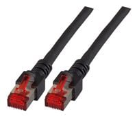 Patchcord EFB SFTP 1m Cat.6 LSZH czarny 021566