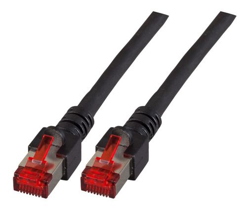 Patchcord EFB SFTP 1m Cat.6 LSZH czarny 021566 na Arena.pl
