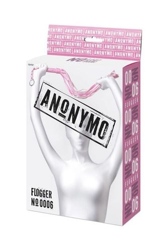 anonymo flogger, pu leather, pink, 64 cm na Arena.pl