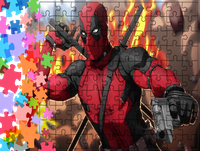 Puzzle tradycyjne Deadpool - Marvel
