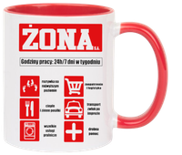 KUBEK Z NADRUKIEM PREZENT DLA KOLEŻANKI DZIEWCZYNY ŻONY MAMY DZIEŃ KOBIET