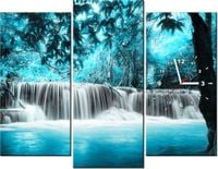 90CM 70 ZEGAR 3 ELEM WODOSPAD SCIENNY DRUK