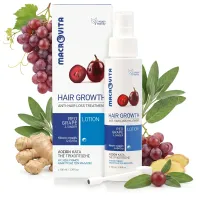 MACROVITA naturalny lotion stymulujący porost włosów z czerwonymi winogronami i imbirem 100ml