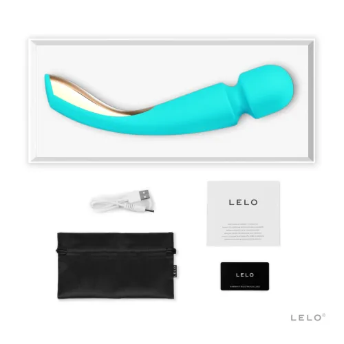 lelo smart wand 2 medium ocean blue masażer relaksujący 21 cm na Arena.pl