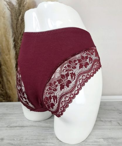 3x MAJTKI KORONKOWE Figi Bawełniane JAKOŚĆ 4XL/5XL na Arena.pl