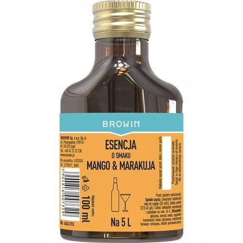 Zaprawka BROWIN MANGO MARAKUJA 100ml na 5L zdjęcie 7