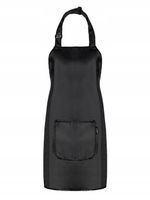 FARTUCH FRYZJERSKI KOSMETYCZNY OCHRONNY FARTUSZEK WODOODPORNY CZARNY 001