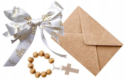 Biblia Pismo Święte Pamiątka Komunii PREZENT na Komunię + Grawer w pudełku na Arena.pl