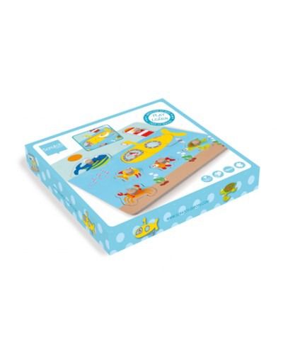 Scratch - Puzzle z uchwytem - Ocean na Arena.pl