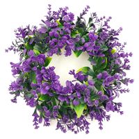 WIANEK NA DRZWI STROIK NA GRÓB CMENTARZ WIANEK DO ŚWIEC DEKORACJI 25cm